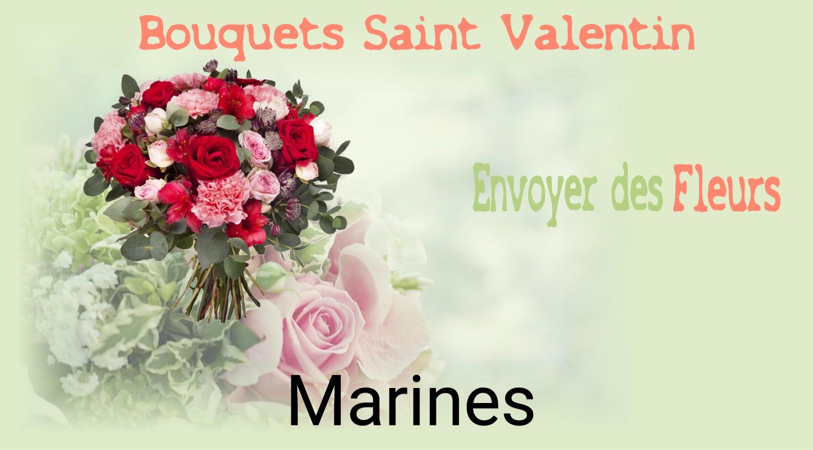 Roses de Saint-Valentin livrées à Marines